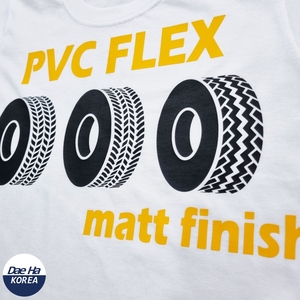 แผ่นไวนิล HTV PVC Flex ยี่ห้อ Dae Ha ขายดีที่สุดในเกาหลี ทนทานต่อการซักได้ดีเยี่ยม เหมาะสำหรับงานตัดด้วยเครื่องพล็อตเตอร์ ใช้สำหรับงานรีดร้อนลงบนเสื้อผ้า - Product Image 3