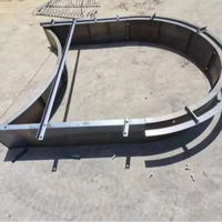 Moule en acier pour cadre écologique en arche de béton préfabriqué, pour le contrôle de l'érosion
