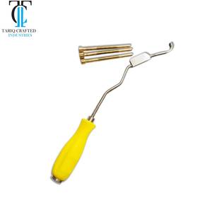 Juego de guías de perforación AC de acero con 3 mangas canuladas para procedimientos ortopédicos de reparación de articulaciones AC y túnel óseo, Clase I, de por vida - Product Image 5