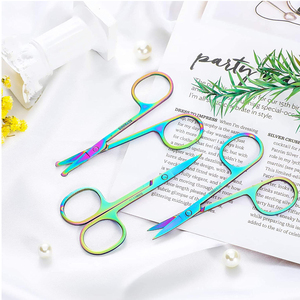 Custom Cuticle Nail Scissors German Stainless Steel Convex Scissors <b>Edge</b> Curved Blades Sharp Beauty <b>Tool</b> For Manicure Scissors - Product Image 5
