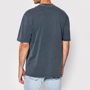 Camiseta de tela tipo jersey 2026, lona, venta al por mayor, camisetas de marca personalizadas, logotipo personalizado, bajo precio, camiseta para hombre al por mayor - Product Image 2