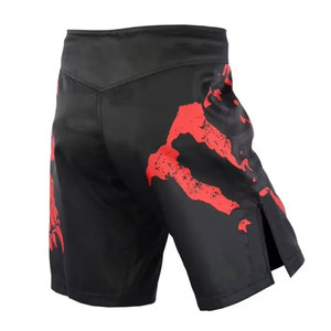 Breathable MMA <b>Shorts</b> <b>Men</b> Side Slits Strong Waistband Offering Strength Control Durable Martial Arts Fight <b>Shorts</b> Training - Product Image 2