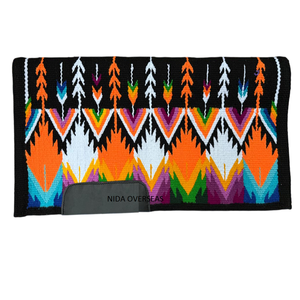 Sous-couche de selle unie WESTERN en laine 100% Nouvelle-Zélande, tissée à la main en laine mérinos, pour concours, vente en gros - Product Image 3