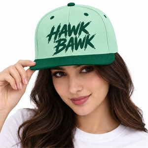 หมวกแก๊ปแบบ Snapback สำหรับทุกเพศ ปรับขนาดได้ เหมาะสำหรับสตรีทแวร์ลำลองทันสมัย ดีไซน์สั่งทำได้ คุณภาพส่งออก - Product Image 1