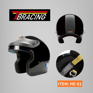 Nouveaux casques de course ouverts TBRACING professionnels homologués FIA pour voiture - Product Image 3