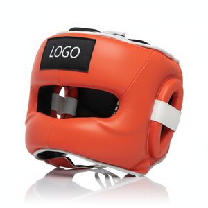 Protector de Cabeza y Cara de Cuero Genuino de Secado Rápido para Entrenamiento de Artes Marciales, Sparring, Boxeo y Combate - Product Image 3