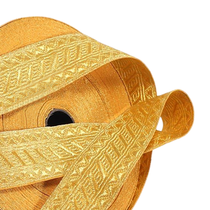 High Quality OEM Uniforms Gold <b>Wire</b> <b>Ribbon</b> Lace Braid Fashion Uniform Gold Braids Lace Bullion <b>Wire</b> Lace - Product Image 3