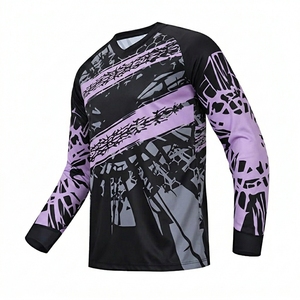 High Quality Breathable Fabric Custom Motocross Jersey for Men & women <b>cycling</b> jersey printed bicycle - Product Image 3
