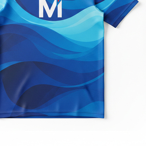 Sublimated <b>Compression</b> <b>Shirt</b> Long Sleeve UV 50+ Protection Water Sports Surf Rashguard Quick Dry Lightweight Jersey - Product Image 2