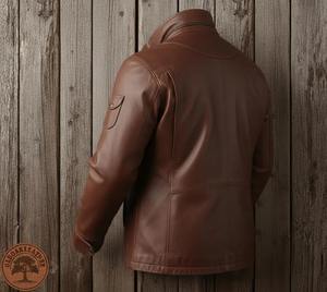 Veste d'hiver à capuche en cuir véritable sur mesure pour hommes et femmes, fabrication artisanale OEM, manteau de motard sur mesure, qualité supérieure, doublure en sherpa - Product Image 3