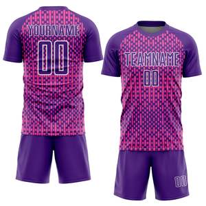 Uniformes de Fútbol Personalizados, Camiseta de Fútbol Americano Versión Jugador, Conjunto Completo de Ropa Deportiva, Camisetas de Fútbol - Product Image 1