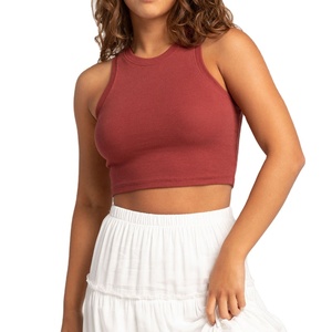 Tops cortos de verano de moda para mujer, fabricante y proveedor de diseño OEM personalizado ecológico en Pakistán para ropa de moda - Product Image 1