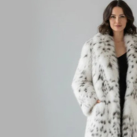 Vestes d'hiver réversibles en fourrure pour femmes, manteaux en vraie fourrure de renard pour dames, vestes courtes en fausse fourrure de renard en gros