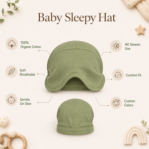 Gorro de Dormir Informal Personalizado para Adultos |   Gorro Unisex Ajustable, Suave, Transpirable e Impermeable, Delicado con la Piel, para Todas las Estaciones, 100% - Product Image 6