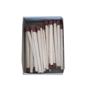 Allumettes de sécurité domestiques très vendues, résistantes à l'humidité, têtes multicolores, boîte blanche, modèle 5S, 25-40 bâtonnets, usage domestique, 47*35*12 - Product Image 6