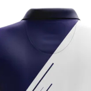 Men Navy White Sublimation Cricket Jersey Short Sleeve Sports Shirt Performance Match Wear <b>Athletic</b> Training Team Apparel - Product Image 4