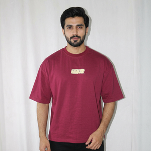 Camiseta de Manga Corta para Hombre, Estilo Moderno, Estampado Digital Personalizado, Cuello Redondo, Talla Grande, Peso Pesado, Largo Regular, 100% Algodón - Product Image 1