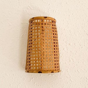 Home decor lighting wall lamp <b>sconce</b> set of rattan <b>light</b> lampshade great deal handmade <b>sconces</b> - Product Image 1