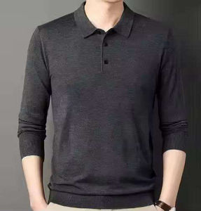 <b>Men's</b> Long Sleeve for Shirt Slim Fit Solid Color Soft <b>Stretch</b> Breathable Lightweight Casual Daily Wear Anti - Product Image 3