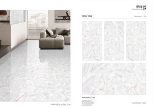 Azulejo de Porcelana con Efecto Cristal Premium, Formato Grande 600x1200, Superficie Iris, para Pared y Suelo, Diseño Moderno para Interiores y Exteriores - Product Image 3