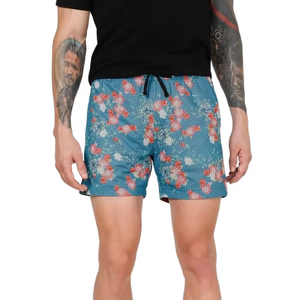Pantalones Cortos Deportivos de Malla para Hombre, Calidad de Exportación, Transpirables, de Poliéster, con Logotipo Personalizado, Fabricante OEM ODM - Product Image 5