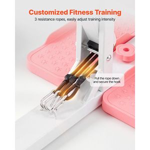 Máquina de Sentadillas Profundas Ajustable, Entrenador de Glúteos con 3 Bandas de Resistencia de Alta Intensidad, Ejercitador Plegable para Piernas y Abdomen - Product Image 5