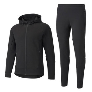 Ensembles de survêtements pour hommes, sweat-shirt avec logo personnalisé imprimé, 100% coton, séchage rapide, écologique, léger, vêtements d'hiver - Product Image 1
