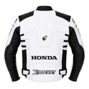 Men’s Zonda Cowhide Leather <b>Racing</b> <b>Jacket</b>/Chaqueta MotoCP Style CE Level 2 Armor Motorcycle Track Riding Protective Gear CE - Product Image 2