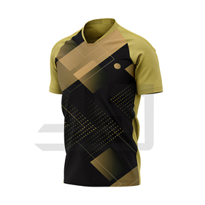 เสื้อฟุตบอลพิมพ์ลายพรีเมียม ระบายอากาศ แห้งเร็ว ชุดกีฬาแบบกำหนดเองสำหรับทีมผู้ใหญ่ ยูนิเซ็กซ์ สำหรับฝึกซ้อมและแข่งขัน - Product Image 5