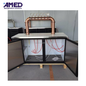 Venta DE FÁBRICA DE China, sistema de refrigeración por <span class=keywords><strong>aire</strong></span> personalizado, dispensador comercial de cerveza de seis grifos de acero inoxidable con Motor de ventilador para fiesta - Product Image 2