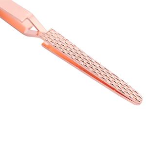 Precision Nail Shaping Clip Dual-End Stainless Steel Nail Shaping <b>Tool</b> for Manicure with Textured Grip and <b>Cuticle</b> Cleaner Head - Product Image 4