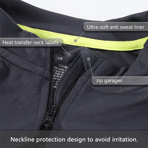 Camiseta Deportiva de Compresión para Hombre, Ligera, Transpirable, Elástica, de Poliéster Suave, Manga Larga, Secado Rápido, Ecológica, Antibacteriana - Product Image 3