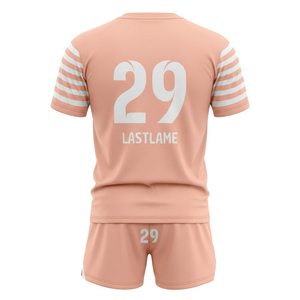 Nouvelle Arrivée 2026 : Ensemble Maillot de Foot Tendance, Séchage Rapide, Respirant, Anti-Bactérien, Tenue d'Équipe Personnalisable OEM, 100% Polyester - Product Image 2