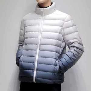 Wholesale <b>Top</b> Quality Custom Logo Nylon Winter Quilted Jacket <b>Bubble</b> Coat Men Puffer Jacket New Design Reasonable Price OEM - Product Image 6