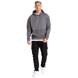 Sweat à capuche pour homme vintage de luxe, 100% coton, épais, lourd, surdimensionné, streetwear, logo brodé, tissu français uni, 3D - Product Image 3