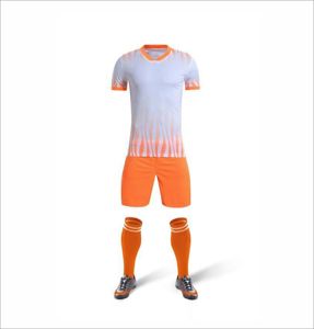 Conjunto de Camiseta de Fútbol a Rayas Rojas y Negras para Hombre, Sublimada, Transpirable, Ajuste Atlético, Manga Corta, Uniforme para Todas las Temporadas - Product Image 2