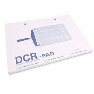 Tampon adhésif personnalisé DCR pour l'élimination des poussières, idéal pour le nettoyage industriel en salle blanche, la suppression des particules et des fibres. - Product Image 1