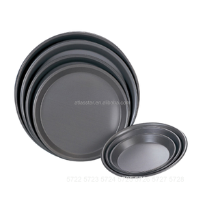 Moule à pizza commerciale 11 pouces plaque de cuisson à pizza ronde poêle à pizza en gros - Product Image 4