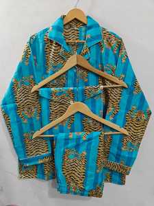 Conjunto de Pijama de Algodón con Estampado de Tigre para Mujer, Cintura Elástica, Ligero, Ropa de Dormir para Primavera/Verano, Vestido de Noche Suave para Mujer - Product Image 2