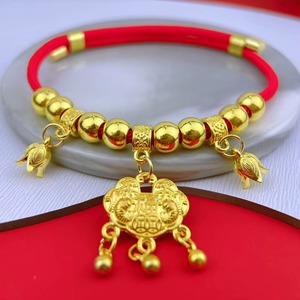 Collier de mode pour animaux de compagnie, nouveau design, classique, réglable, en corde rouge, pour chats, avec fermoirs de sécurité, collier pour chat avec chaîne en corde bleue - Product Image 5