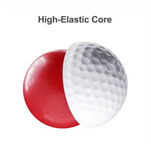 Pelotas de golf de goma personalizables con logo, listas para eventos promocionales, regalos corporativos, acabado de alta calidad - Product Image 3