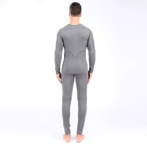 Men Compression Long Sleeve Top Pants Set Full Sleeve Spandex Polyester Quick Dry Seamless Fitness Workout Gear - Product Image 6