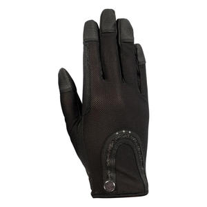 Guantes de equitación de alta calidad, transpirables, con dedos de alta sujeción, guantes de equitación Lauria Garrelli combinan un diseño exclusivo - Product Image 4
