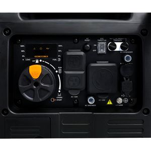 Generatore Inverter Super Silenzioso 4500W, Stazione di Alimentazione Portatile con Avviamento Elettrico, Maniglia Pieghevole e Ruote, 212cc 4 Tempi CARB EPA - Product Image 3