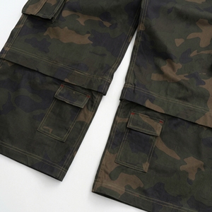Pantalones Cargo Convertibles de Camuflaje al por Mayor |   Pantalones tácticos desmontables con múltiples bolsillos en las piernas |   Proveedor de Ropa de Trabajo y Ropa Urbana OEM - Product Image 5