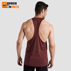High Quality <b>Men's</b> <b>Sleeveless</b> Singlets Oversized Blank <b>Tshirt</b> Custom Logo Fitness Sports Plus Size <b>Men</b> Gym Tank Top - Product Image 2