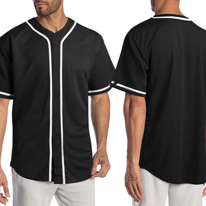Blank Printed <b>Baseball</b> Jersey Button Shirt Sports Uniform Men's Women's Jerseys Quick Drying Plus Size Comfortable Breathable - Product Image 6