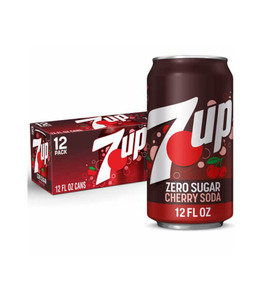 Botella de Refresco 7UP Sabor Cereza Sin Cafeína, Paquete a Granel de 2 L para Supermercados y Distribuidores de Bebidas - Product Image 2