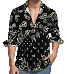 Chemises pour hommes de haute qualité, service OEM, 100% coton, tissu tricoté uni, manches longues, coupe classique, automne - Product Image 5