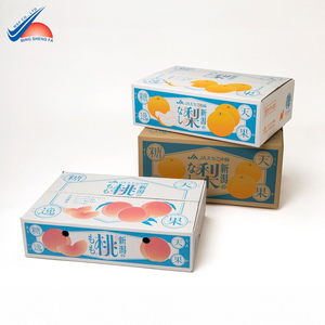 Cajas de Cartón Corrugado Impresas de Alta Resistencia para el Embalaje de Fruta Fresca - Product Image 1
